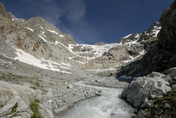 The Glacier blanc - Ecrins Alps France