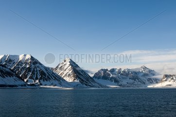 Magdalene Fjord landscape - Spitzbergen Svalbard Norway
