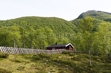 Traditional house - Norway Svartisen