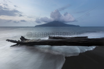 Indonesia  Java  Anak Krakatau volcano