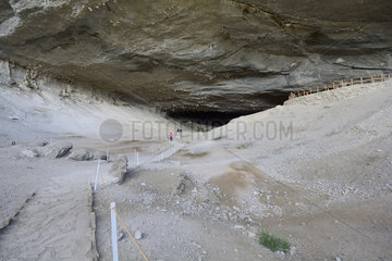 Natural monument Cueva del Milodón  surroundings of Puerto Natales  Magallanes and Chilean Antarctica  Chile