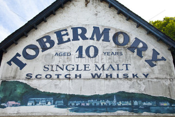 Ledaig Distillery - Tobermory Mull island Hebrides Scotland