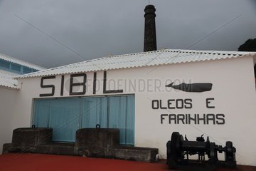Old whaling factory  Lages de Pico  Azores  Portugal