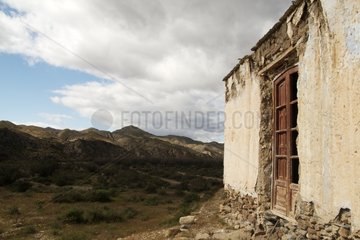 Abandoned house not far from the Tabernas Desert
