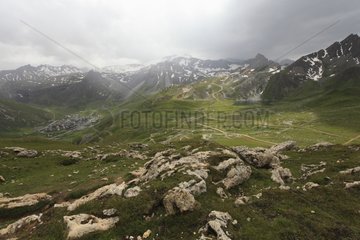 Landscape of Val Claret - France Alps