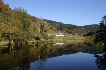 Eighteenth-century dwelling host   Priory Hérival and Pond of Hériva   Girmont -Val- d'Ajol   Vosges  France