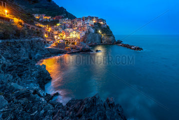 Fishing village  Cinque Terre  Italy