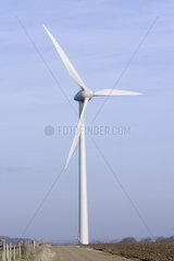 Wind mill of 2000 kw in Assigny in Normandy France