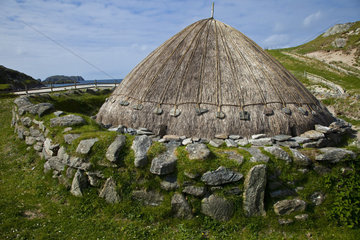 Iron Age village - Lewis island Outer Hebrides Scotland UK