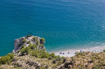 Cliffs of Maro Cerro Gordo Andalucia Spain