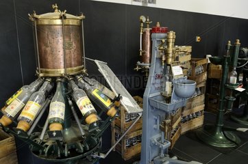 Old bottling machine  water museum   Velleminfroy   Franche -Comté   France