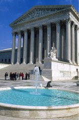 Washington D. C  la cour suprême des Etats-Unis