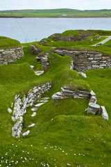 Neolithic village of Skara Brae - Scotland Orkney Mainland