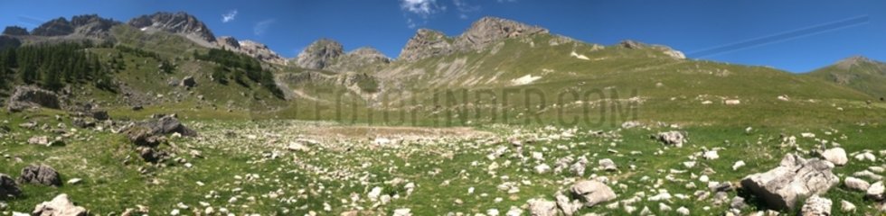 Lake Partia Massif des Ecrins Briançon Alpes Frankreich