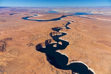Colorado River  Lake Powell  Page  Arizona  Usa  America