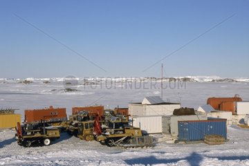Routing of the material for base Concordia the Antarctic
