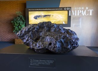 Holsinger meteorite. Meteor Crater is a meteorite impact crater. The site was formerly known as the Canyon Diablo Crater  Arizona  USA