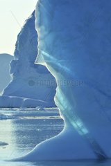Denmark. Greenland. West coast. Iceberg in the straight of Vaigat.
