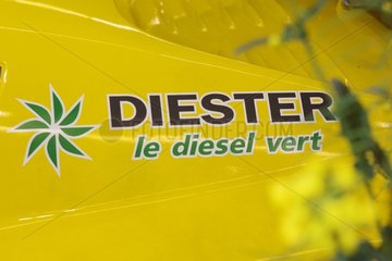 Logo des Biokraftstoffs Frankreich