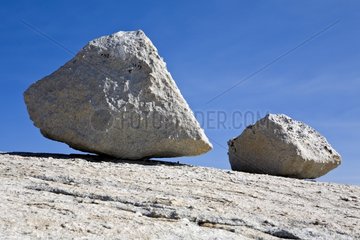 Rocks on rock Yosemite National Park California USA