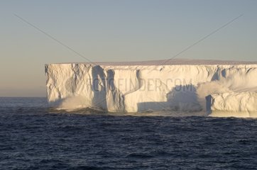 Tabular iceberg in the Bransfield Strait Antarctica