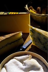 Composition de fromages de Franche Comté
