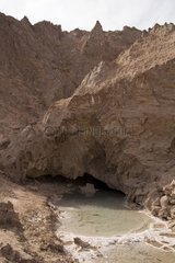 Entrance of underground Brackish water system Qeshm island