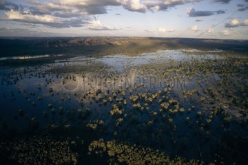 Vue aérienne du Parc National de Kakadu Australie