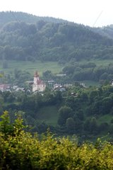 Dorf im Triglav -Slowenien -Nationalpark