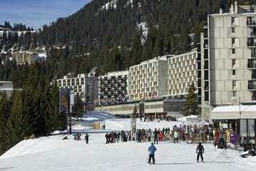 Flaine Skigebiet in Haute-Savoie France
