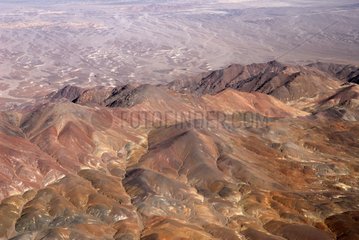 Luftaufnahme von Atacama Desert Chile