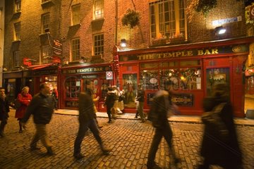 Temple Bar Pub in Dublin Irland