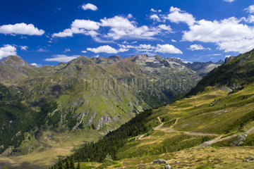 Ossau Valley landscape - Pyrenees France