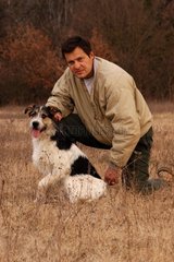 Meister und sein Batard France Shepherd Dog