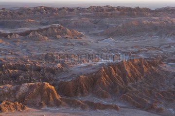 Valle de la Luna Cordillera de la Sal Atacama Wüste Chile