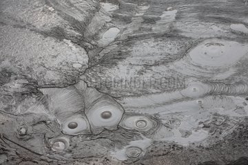 Mare of boiling mud Bukit Barisan National Park