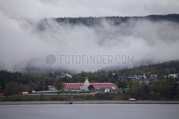 Tadoussac seen the St. Lawrence River Quebec Canada