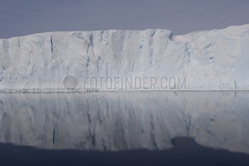 Antarctic tabular iceberg Terre Adélie