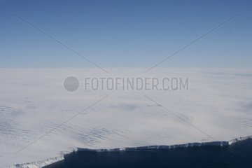 Glacier and Southern Ocean Adelie Land Antarctic
