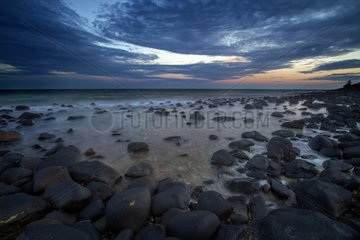 Sunset on a beach - Queensland Australia