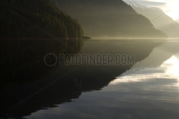 Estuary of Khutzeymateen River British Columbia Canada