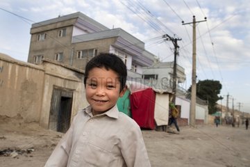 Boy on a street in Kabul - Afghanistan
