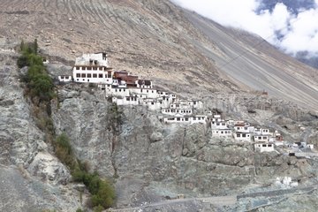 Monastery and monastic school Diskit - Himalaya India