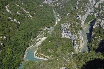 Verdon Gorges in the Alpes de Haute Provence France