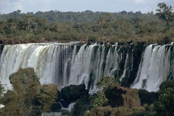 Fall of Iguaçu seen on the side Argentin Argentina