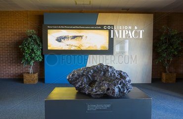 Holsinger meteorite. Meteor Crater is a meteorite impact crater. The site was formerly known as the Canyon Diablo Crater  Arizona  USA