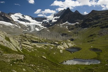 Gletscher und Seen im Vanoise -Nationalpark Frankreich