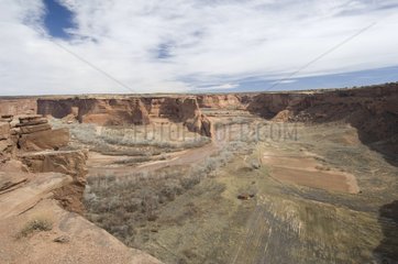 Canyon of Chelly in Navajo tribal area USA