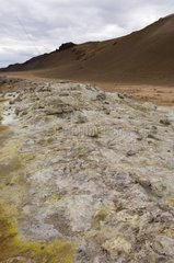Hverir Geothermische Felder am Fuße des Namafjall Mountain