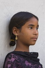 Portrait of a child of Taru people Terai Uttar Pradesh